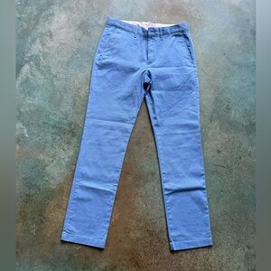 Boys sz14 crewcuts nwt blue chino